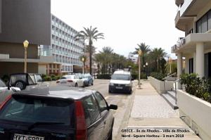 165- Rhodes ville et port d'honneur